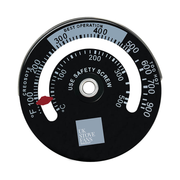 ST301 Thermometer Magnetic Flue Gauge